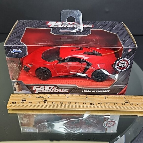 Jada Fast & Furious Lykan Hypersport Red 1/32 Diecast Car CN - Picture 13 of 13